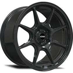 KONIG 102B LOCKOUT 17X8 GLOSS BLACK